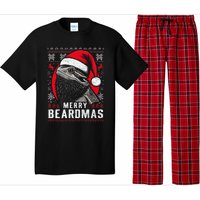 Bearded Dragon Ugly Christmas Sweater Merry Beardmas Pajama Set