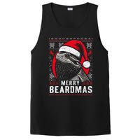 Bearded Dragon Ugly Christmas Sweater Merry Beardmas PosiCharge Competitor Tank