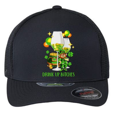 Bitches Drink Up Flexfit Unipanel Trucker Cap