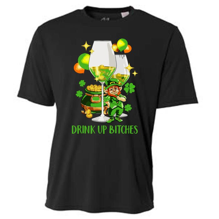 Bitches Drink Up Cooling Performance Crew T-Shirt