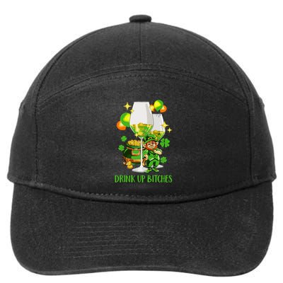 Bitches Drink Up 7-Panel Snapback Hat