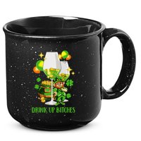 Bitches Drink Up 15oz Campfire Ceramic Mug