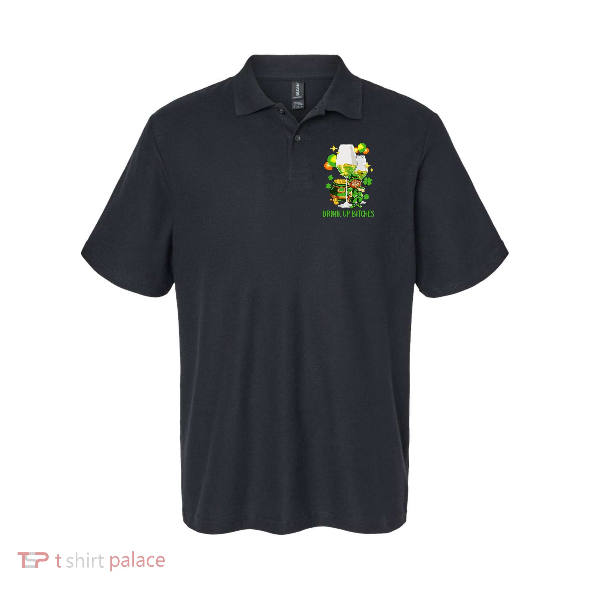 Bitches Drink Up Polo