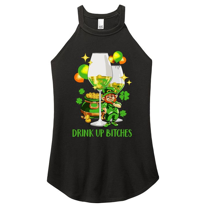 Bitches Drink Up Women's Perfect Tri Rocker Tank