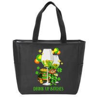 Bitches Drink Up Zip Tote Bag