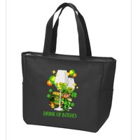 Bitches Drink Up Zip Tote Bag