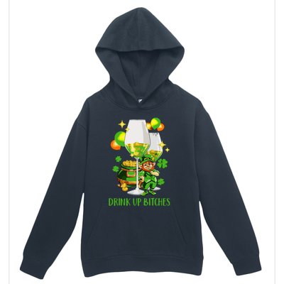 Bitches Drink Up Urban Pullover Hoodie