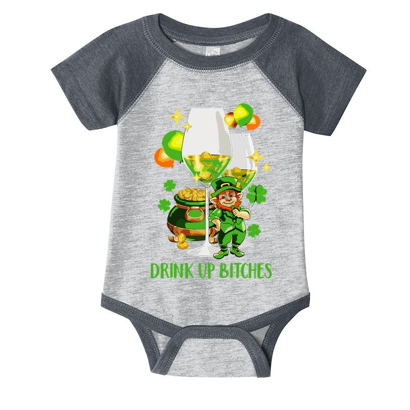 Bitches Drink Up Infant Baby Jersey Bodysuit