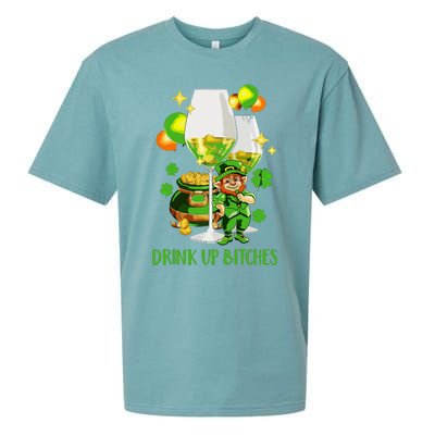 Bitches Drink Up Sueded Cloud Jersey T-Shirt