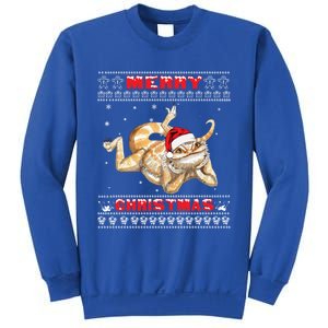 Bearded Dragon Ugly Christmas Lizards Lovers Gift Sweatshirt