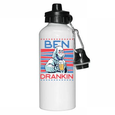 Ben Drankin Us Beer President Benjamin Franklin Cool Gift Aluminum Water Bottle