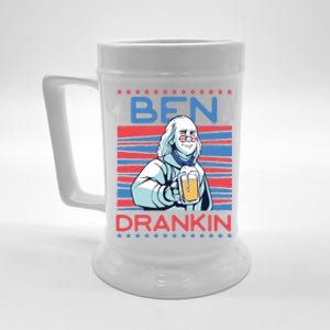 Ben Drankin Us Beer President Benjamin Franklin Cool Gift Beer Stein