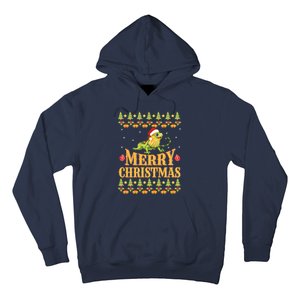 Bearded Dragon Ugly Christmas Hoodie