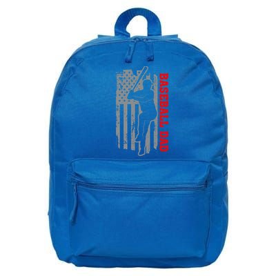 Baseball Dad Usa America Baseball Dad 'S Baseball Cool Gift 16 in Basic Backpack