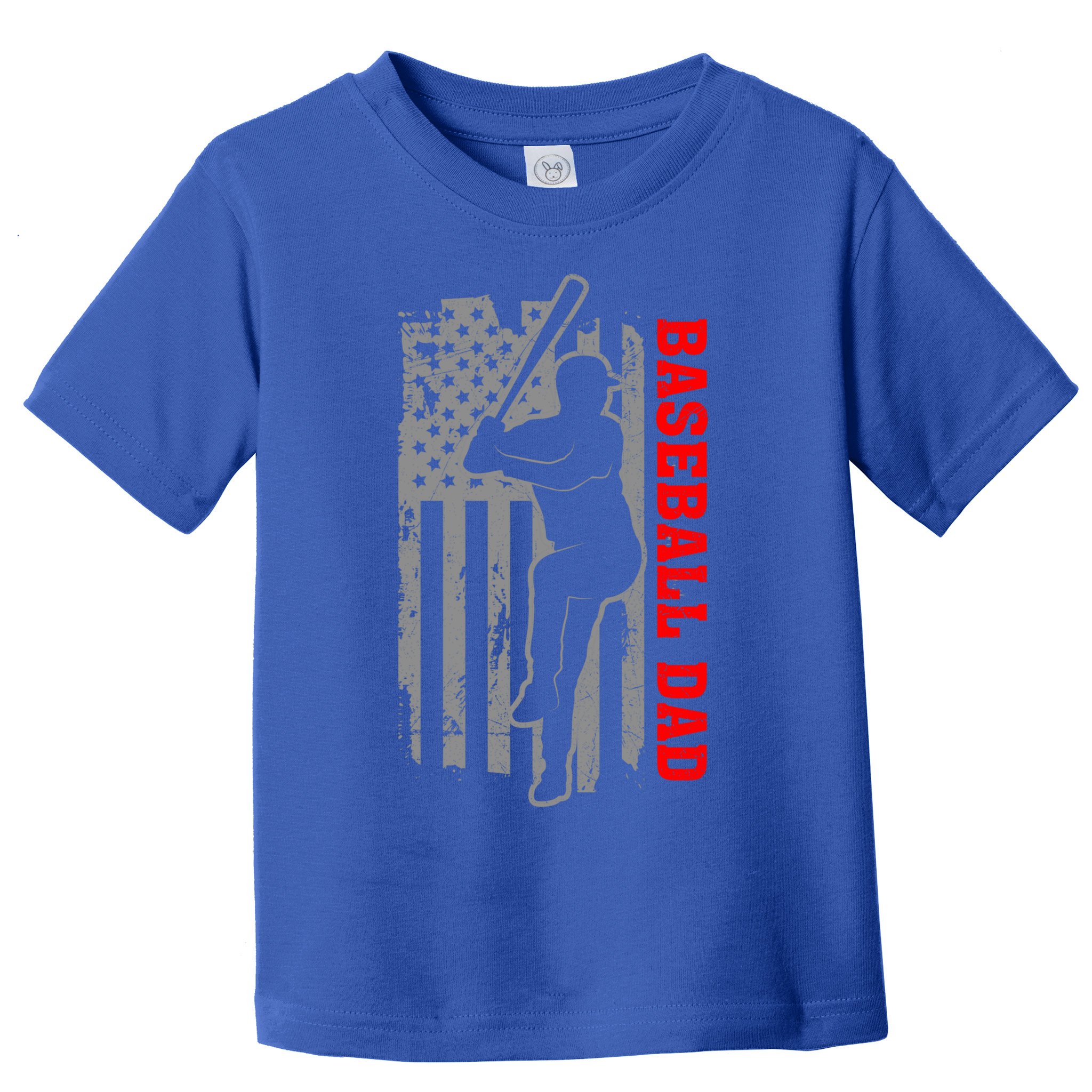 Baseball Dad Usa America Baseball Dad 'S Baseball Cool Gift Toddler T-Shirt