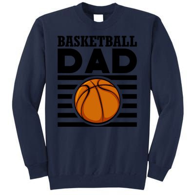 Basketball Dad Vintage Retro Line Tall Sweatshirt