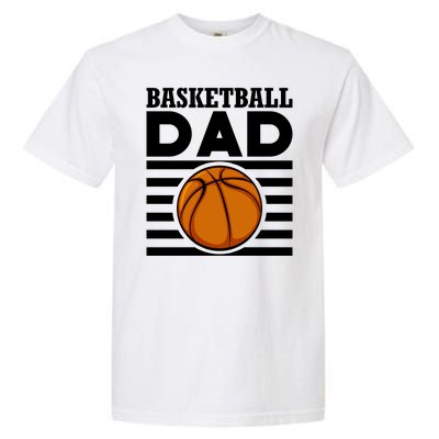 Basketball Dad Vintage Retro Line Garment-Dyed Heavyweight T-Shirt