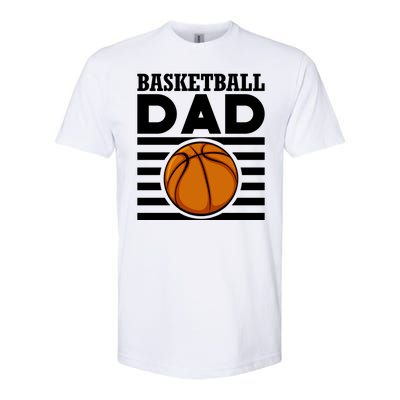 Basketball Dad Vintage Retro Line Softstyle CVC T-Shirt