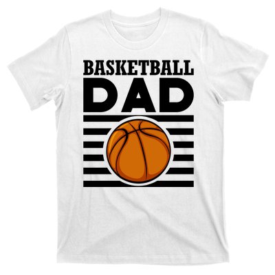 Basketball Dad Vintage Retro Line T-Shirt