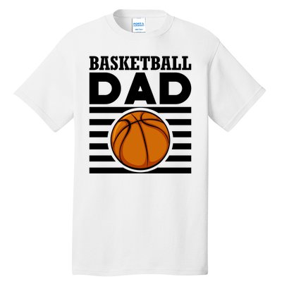 Basketball Dad Vintage Retro Line Tall T-Shirt