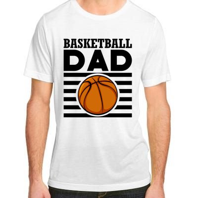 Basketball Dad Vintage Retro Line Adult ChromaSoft Performance T-Shirt