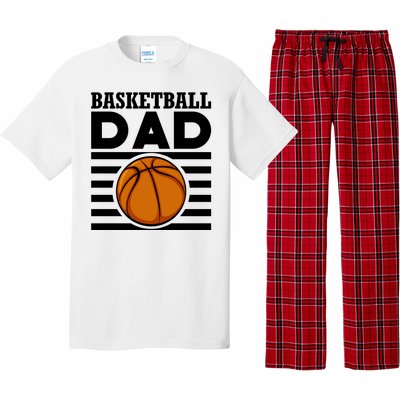 Basketball Dad Vintage Retro Line Pajama Set