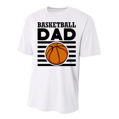 Basketball Dad Vintage Retro Line Performance Sprint T-Shirt