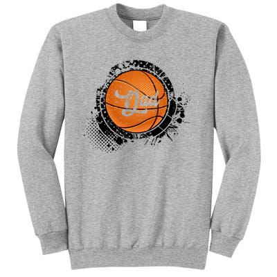 Basketball Dad Vintage Basketball Family Matching Cute Gift Sweatshirt