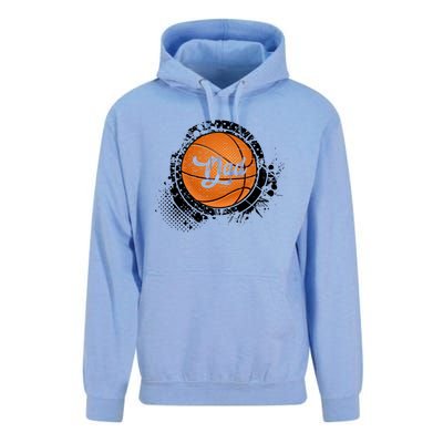 Basketball Dad Vintage Basketball Family Matching Cute Gift Unisex Surf Hoodie