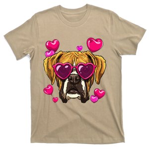 Boxer Dog Valentines Day Dog Breed Owner Keeper Enthusiasts T-Shirt