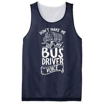 Bus Driver Voice Job Operator Busman Driving Mesh Reversible Basketball Jersey Tank