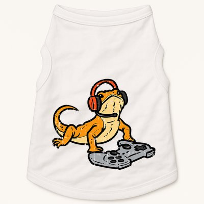 Bearded Dragon Video Gaming Funny Gamer Animal Doggie Tank