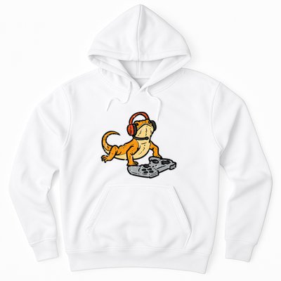 Bearded Dragon Video Gaming Funny Gamer Animal Hoodie