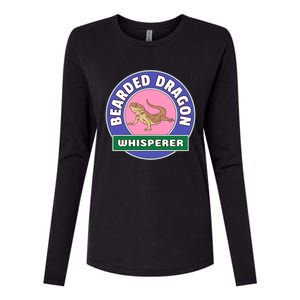 Bearded Dragon Whisperer Womens Cotton Relaxed Long Sleeve T-Shirt