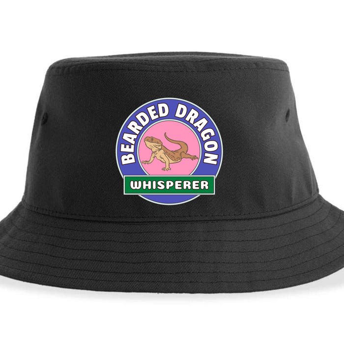 Bearded Dragon Whisperer Sustainable Bucket Hat