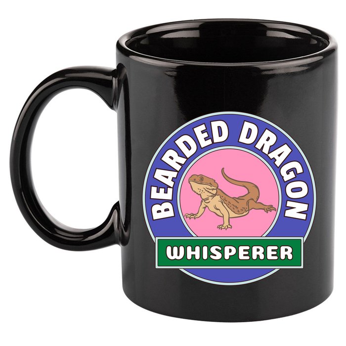 Bearded Dragon Whisperer 11oz C Handle Ceramic Mug