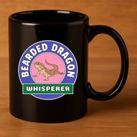 Bearded Dragon Whisperer 11oz C Handle Ceramic Mug