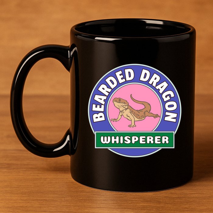 Bearded Dragon Whisperer 11oz C Handle Ceramic Mug