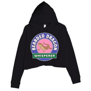 Bearded Dragon Whisperer Crop Fleece Hoodie