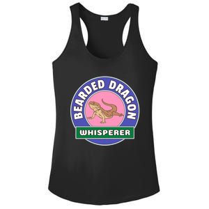 Bearded Dragon Whisperer Ladies PosiCharge Competitor Racerback Tank