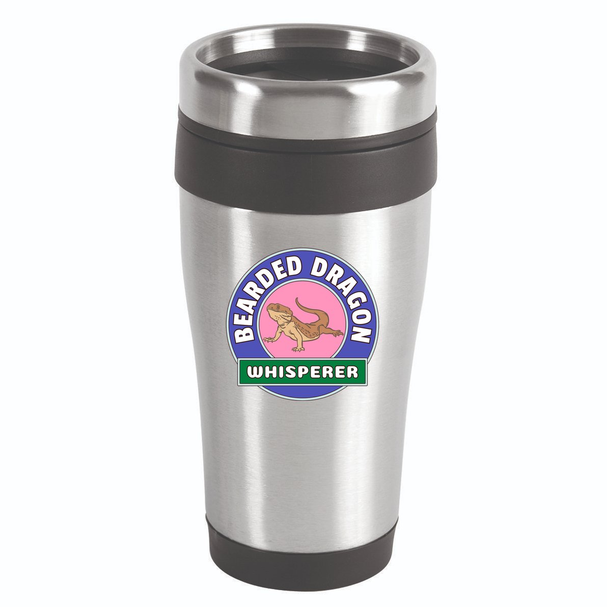 Bearded Dragon Whisperer 16oz Travel Tumbler