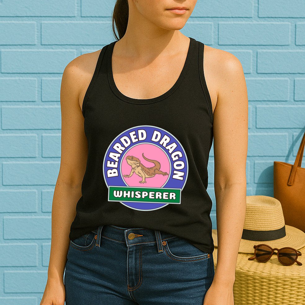 Bearded Dragon Whisperer Womens Tank Top
