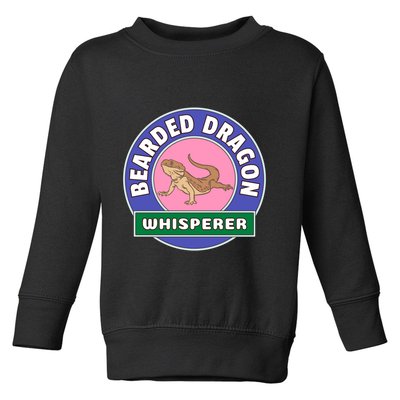 Bearded Dragon Whisperer Toddler Sweatshirt