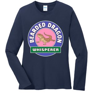 Bearded Dragon Whisperer Ladies Long Sleeve Shirt