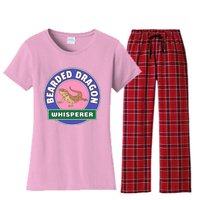 Bearded Dragon Whisperer Women's Flannel Pajama Set