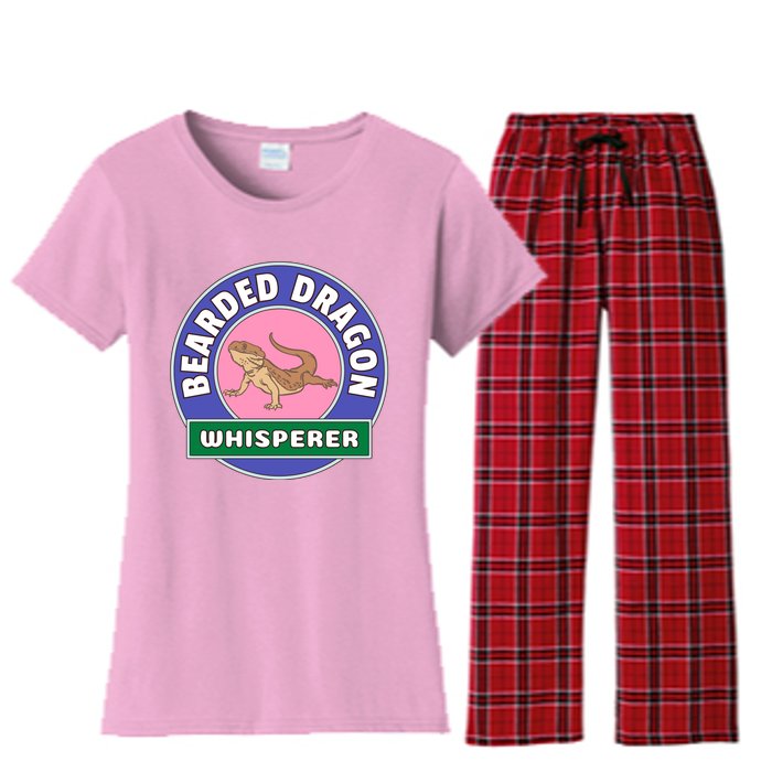 Bearded Dragon Whisperer Women's Flannel Pajama Set