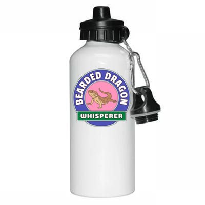 Bearded Dragon Whisperer Aluminum Water Bottle