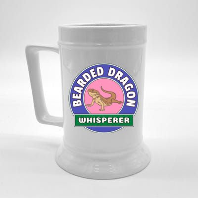 Bearded Dragon Whisperer Beer Stein