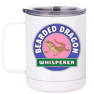 Bearded Dragon Whisperer 12 oz Stainless Steel Tumbler Cup