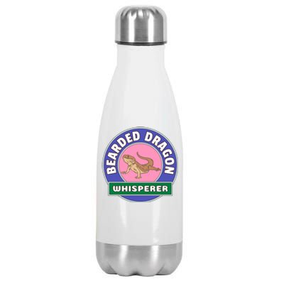 Bearded Dragon Whisperer Stainless Steel Insulated Water Bottle